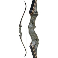60″ Archery Recurve Bow 25-60lbs Takedown Wood Right Hand Hunting Target Shoting