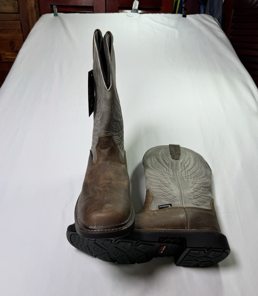 Wolverine work boots Men’s Pull-On Boots Leather Upper ASTM F2413-18 US 10.5