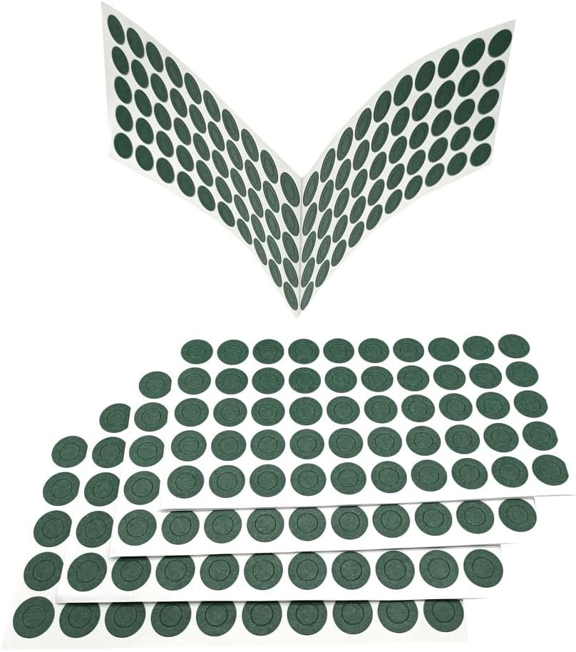 500PCS 18650 Lithium Battery Insulator Ring Self Adhesive Hollow Paper Pad Elect