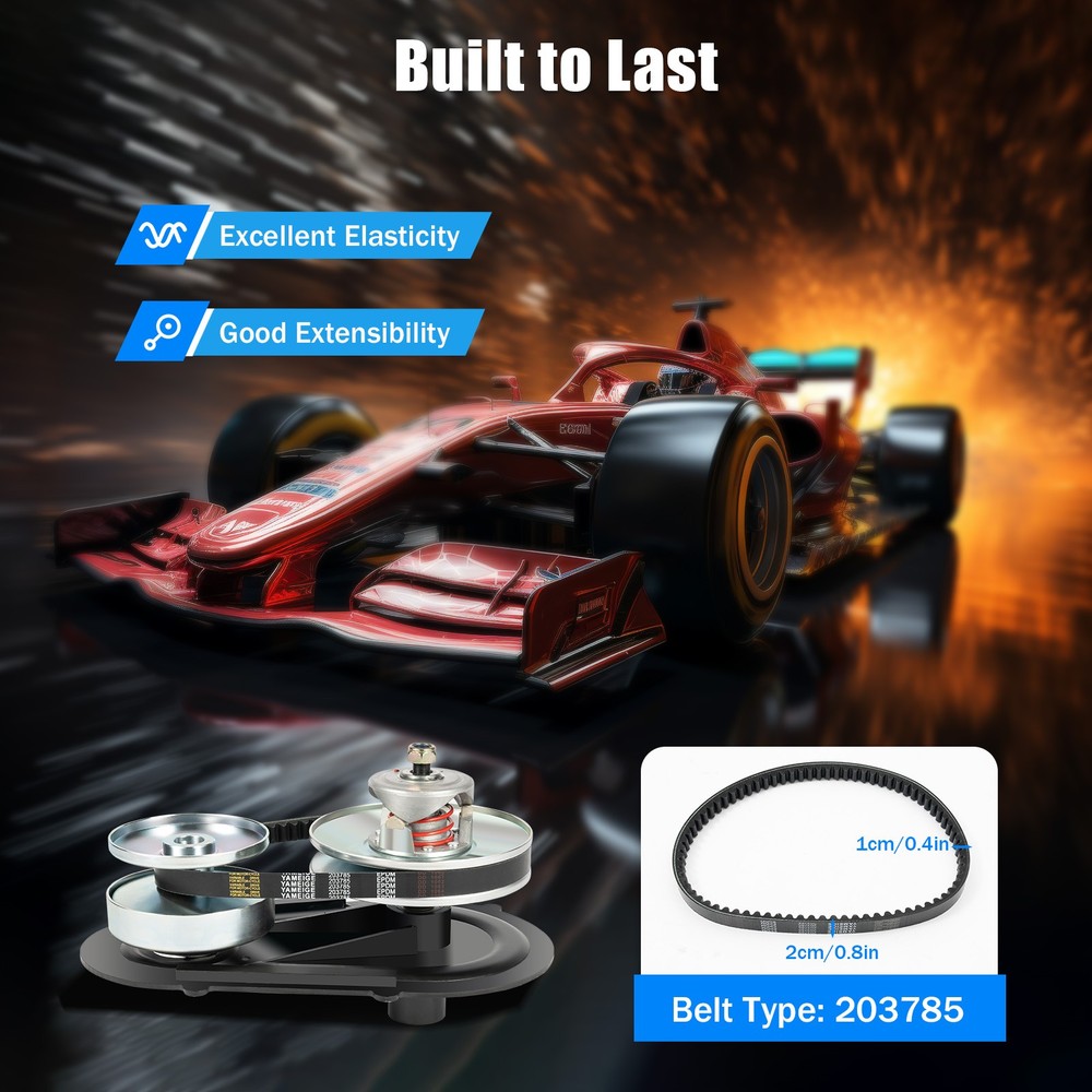For Predator Dune GX 390 9HP-16HP 420CC Go Kart Torque Converter 40 Series Kit