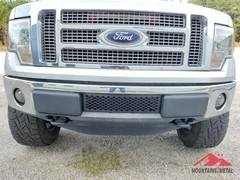 Small Diamond Powder Coated Black Stainless Steel Bumper Grille Insert