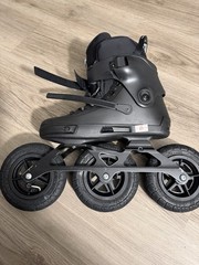 Powerslide NEXT Boot Men’s Inline Skates Black MYFIT Liner Size 10.5-11