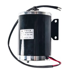 Brushed DC Motor MY1020 48V 1000W 9Tooth for E-Scooter Go Kart Mini Bike ATV