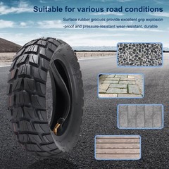 80/65-6 Scooter Tire & Inner Tube 10″ Offroad Tire Motorcycle Electric Scooter