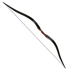 30-50lbs Archery 60» Traditional Recurve Bow Longbow Target Hunting Shooting