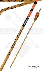 Black Eagle Vintage Crested Arrows – Yellow/Orange – 600 – 6pk