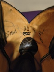 Vintage Tony Lama 2032 Shrunken Bull Shoulder Cowboy Boots Men’s US Size 10EE