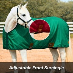 Resistance Horse Summer Sheet – 420D Ripstop Nylon, Water Resistant