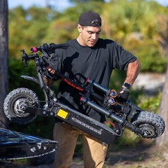 Electric Scooter Adult Folding Long Range 50MPH Fast Speed Commute E-Scooter
