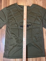 JT Padded Shirt Men’s OSFM Paintball Short Sleeve Olive Green One Size Fits Most