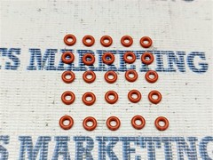 LOT 25 Pcs Liburdi A014872 O-Ring Silicone -006 30 Days Warranty Fast Shipping