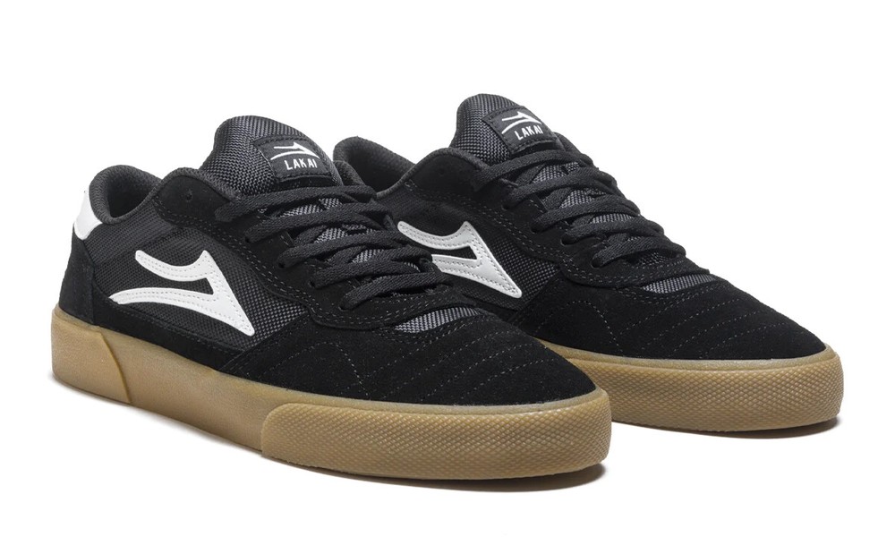 Lakai Cambridge – Black / Gum Suede Skate Shoes
