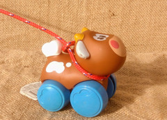 X-SMALL LARIAT LASSO PRACTICE ROPE~ for Table Top «Original Cowboy Toy»
