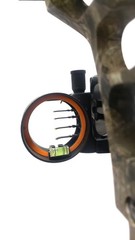 Mathews Mission Craze II RH Compound Bow w/ Dead Nuts 3, 4-Pin Fiber Optic Sight