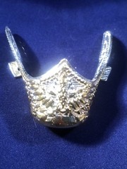 New Western Austin Accent Cowboy Boot Tip Rand Engraved Silver And Gold Eagle
