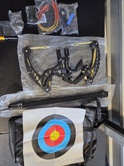 High Precision Adult Outdoor Hunting Slingshot Bow Compound Laser sight included