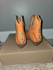 DINGO – Cowgirl Booties – ONE OF A KIND -Leather/Embroidered – Women’s 7 NEW!!