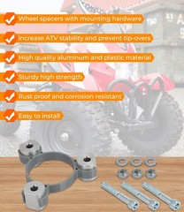 Wheel Spacers Kit For Razor Dirt Quad 24v Kids ATV For Stability & Anti-tipping