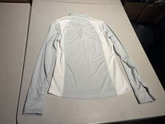 Equiline Top Women’s Small Gray 1/4 Zip Pullover Riding Equestrian Shirt Nylon