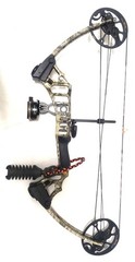Mathews Mission Craze II RH Compound Bow w/ Dead Nuts 3, 4-Pin Fiber Optic Sight