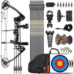 Compound Bow and Archery Sets – Right Hand Archery Compound Bows 0-70 Lbs Draw W