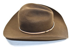 Stetson 4X Buffalo FUR FELT Hat Powder River Cowboy Hat SIZE 7 MINK