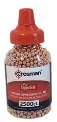 Crosman Precision Copper Coated 4.5mm Steel BBs 2500 Count