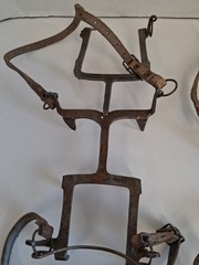 Vintage Grivel Brevette 12 pt. Ice Climbing Crampons SZ 44/46 Made In Italy