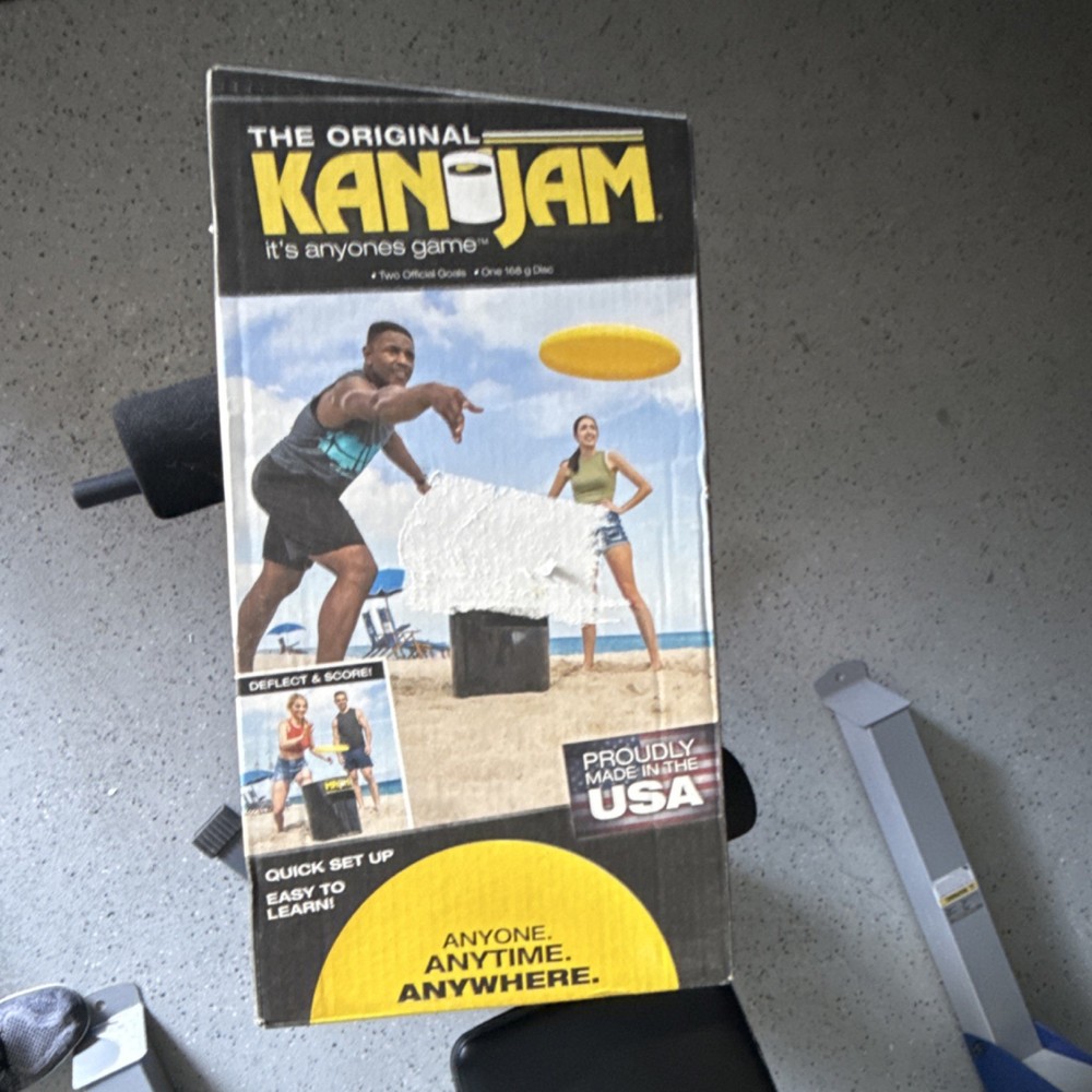 KanJam The Original Kanjam Game Outdoor Backyard Set