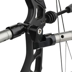 Single Side V-Bar Adjustable Balance Bar Compound Bow Stabilizer Archery Target