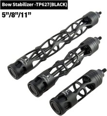 HYF Archery Aluminum Alloy Stabilizer, CNC Machined Hunting Bow Shock Absorber