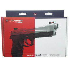 Crosman Mako .177 Cal Air Pistol CO2 Blowback BB Gun w/ 1500 BBs & 5 CO2 (CM9B)