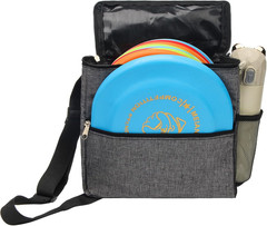 Cadet Disc Golf Bag, Portable Waterproof Disc Golf Bag with 10 Discs Capacity,