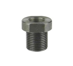 Steel Adapter Convert 1/2×28 TPI Thread to 3/4×16 TPI Thread, Free Crush Washer