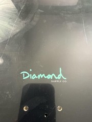 New Diamond Supply Co OG Diamond Skateboard Deck 8.25 Teal Black Logo Graphic