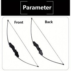 51″ Recurve Bow and Arrow Set 30/40Lbs Takedown Right Bow 30″ Fiberglass Arrows