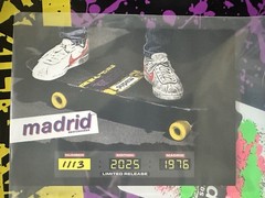 MADRID BACK TO THE FUTURE VALTERRA 40TH ANNIVERSARY COMPLETE SKATEBOARD NEW 1113