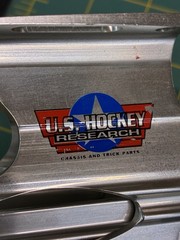 US Hockey Research A7 Chassis For 5.5-8 SR Boots + Hardware Inline Roller Hockey