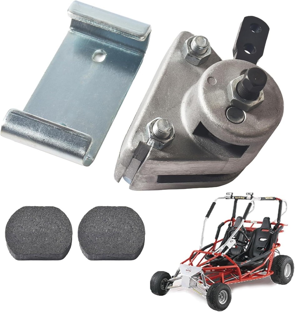 Go Kart Mechanical Brake Caliper with Bracket for Rotor Disc Go Kart Fun Cart