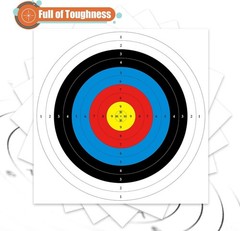 Archery Targets Paper 20pcs 16x16in Practice Targets for Hunting and Training