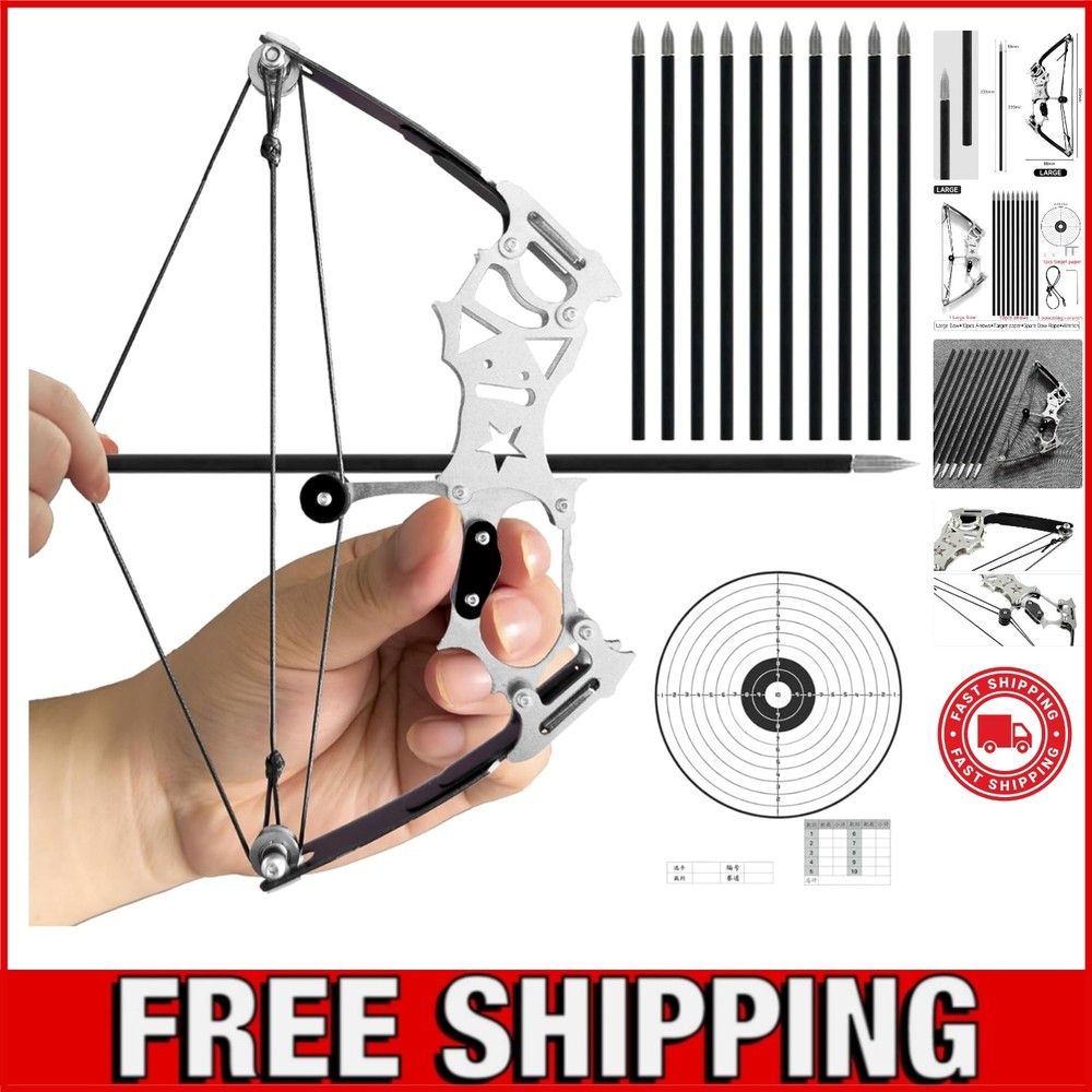 Versatile Left & Right-Hand Compound Bow Set – Perfect for Outdoor Adventures