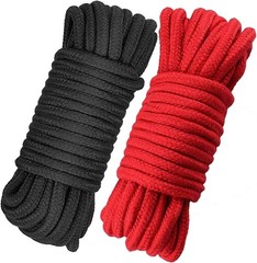 Soft Cotton Rope, 32 feet / 10m Rope, 8mm Thick, Soft Rope, Long Rope, Soft