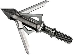 Broadheads Archery Mechanical Broadheads 100 Grain Expandable Blades, Hybrid 4 B