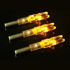 US LED Lighted Nocks for Arrows with .244/6.2mm Inside Diameter Hunting Shooting