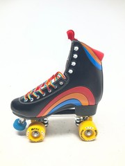 Moxi Rainbow Rider SkatesAsphalt Black10.0