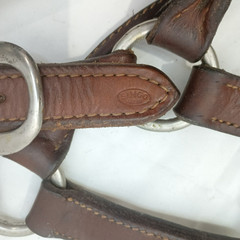 Vintage Leather Simco Halter – Fancy and Rare!