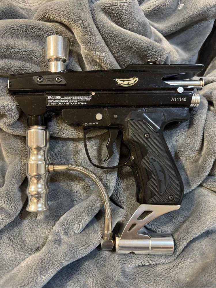 JT USA Paintball Gun Black Semi-Auto w/ A11140 Serial