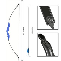 53″ 40lbs Recurve Bow&6 Arrows Archery Bow Kit for Adults/Youth/Teens Beginner