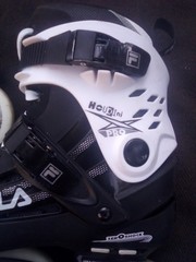 Fila Rollerblades – Size 11 – 110mm 3WD – Houndini Pro – Inline Skates