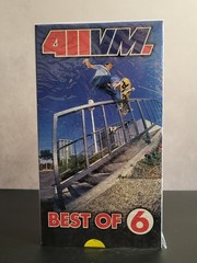 411 Video Magazine VHS Bundle Lot of 5 Skate Videos Vintage Rare